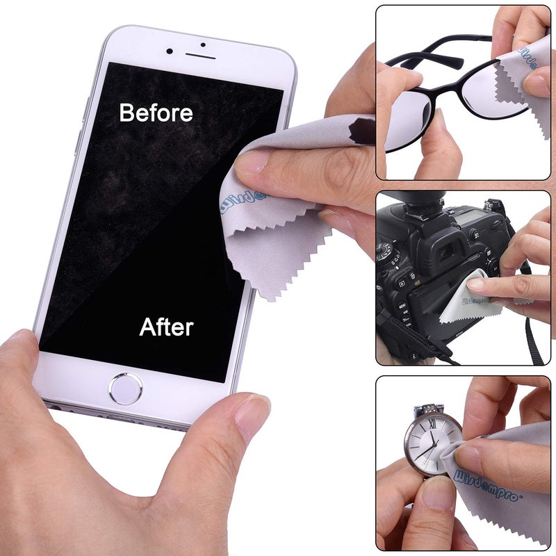 Wisdompro 45 Pcs Cell Phone Cleaning Kit, USB Charging Port Cleaner and Headphone Jack Brush Tool Set for Phones, Tablets, Earbuds, Laptops and Other Electronics - Image 3